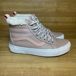 VANS SK8 Hi MTE Metallic Soft Pink VN0A33TXUC7 Women's Size 5.5
